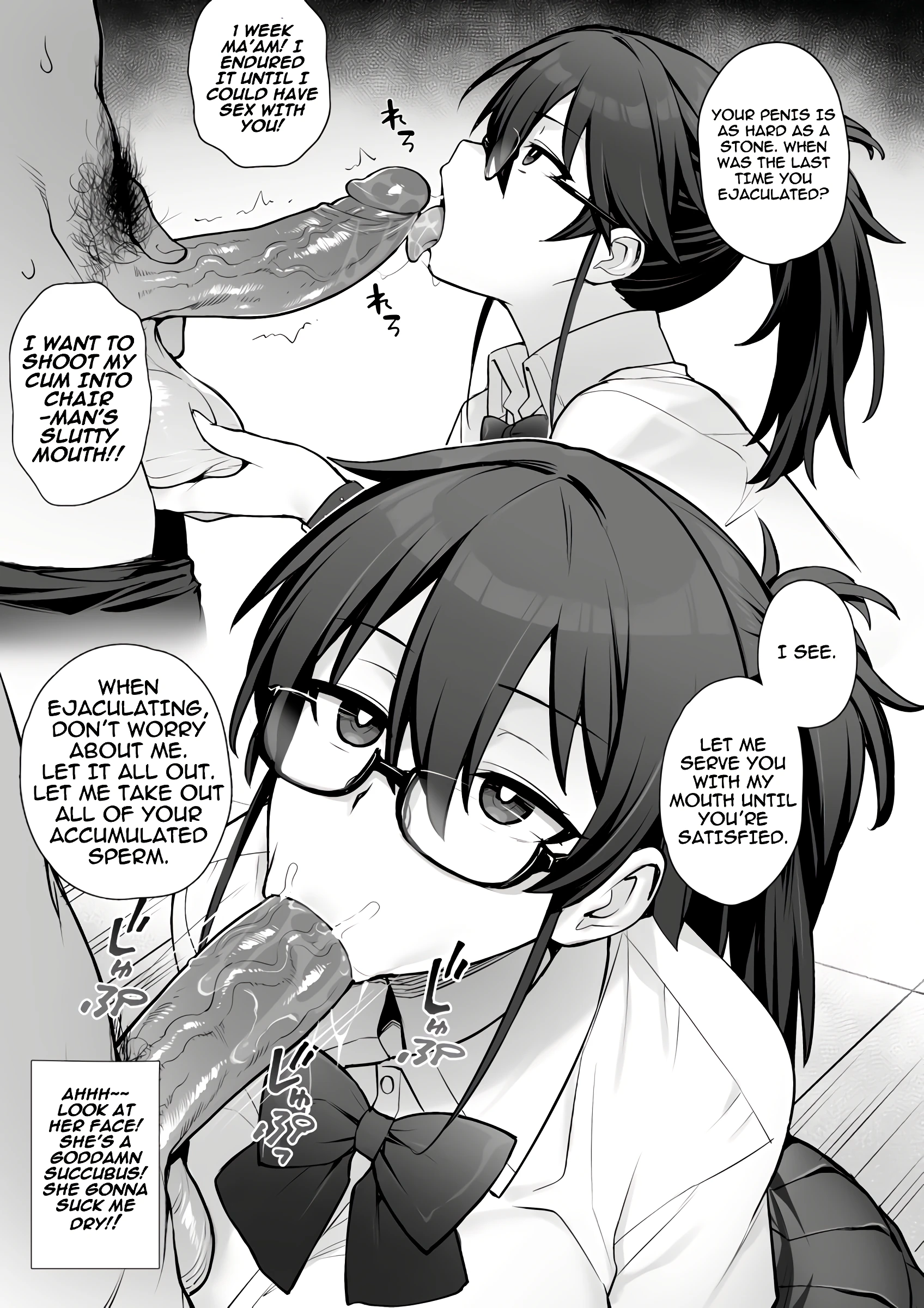 Rumor Has It That The New Chairman of Disciplinary Committee Has Huge Breasts porn comic picture 5