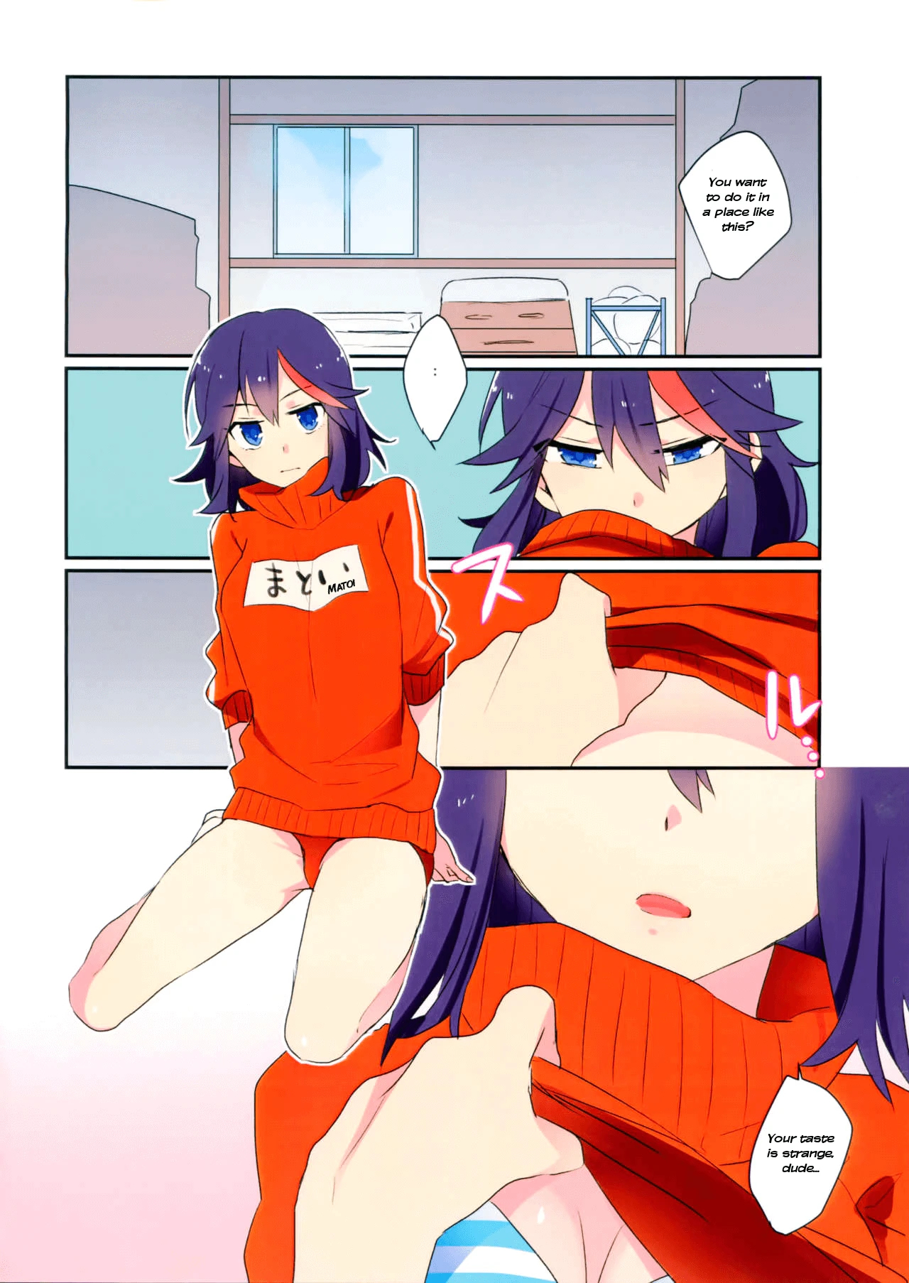 Ryuuko-chan to Shitai Koto porn comic picture 2