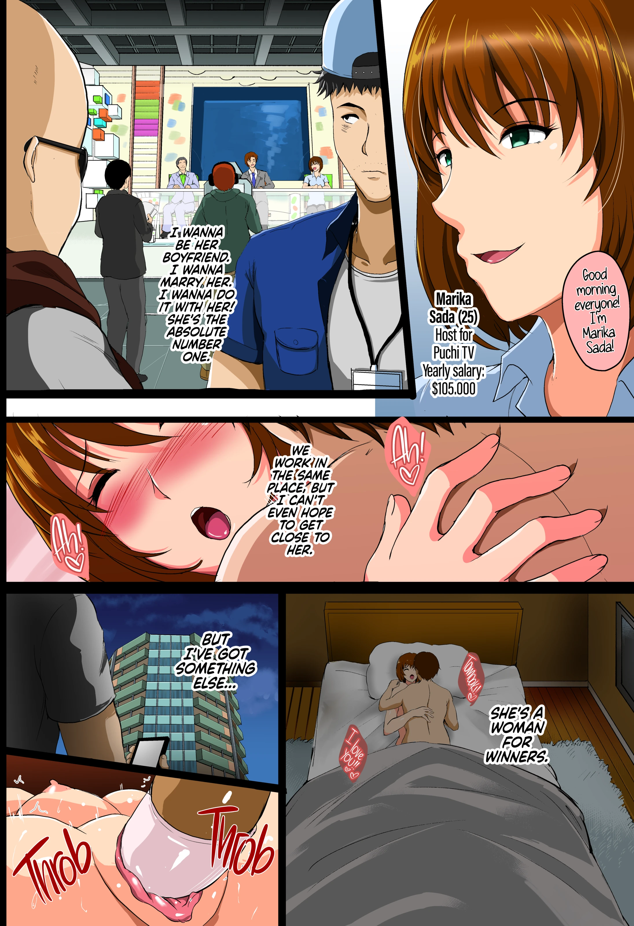 Saimin Appli de Geinou S-kyuu Onna o Haramase Harem porn comic picture 18
