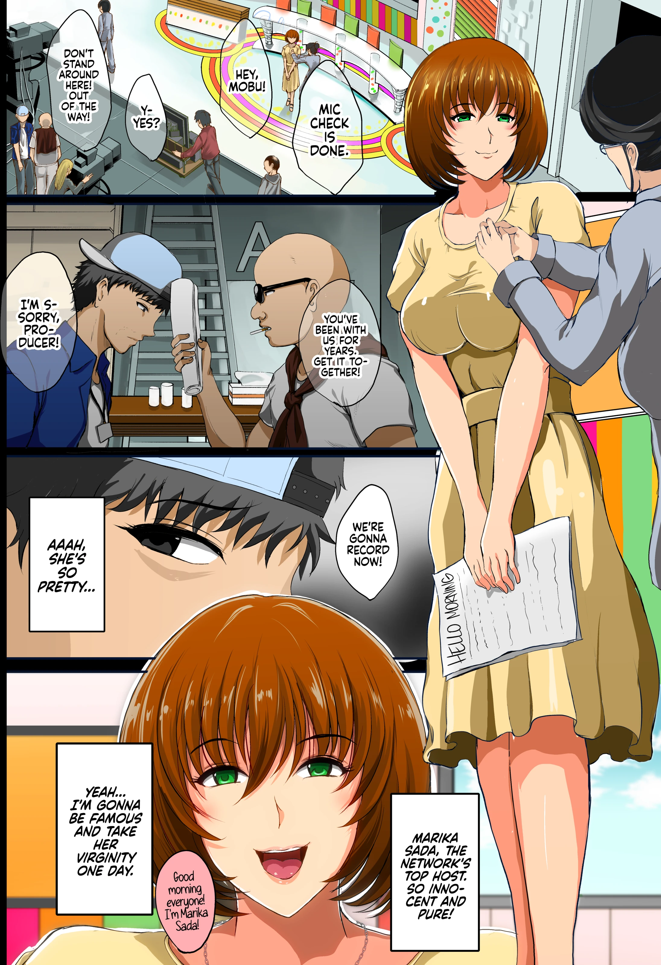 Saimin Appli de Geinou S-kyuu Onna o Haramase Harem porn comic picture 3