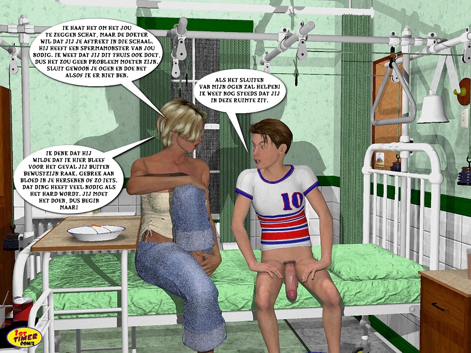 Sandy & Nick_Mother’s Little Monster [NL] porn comic picture 8