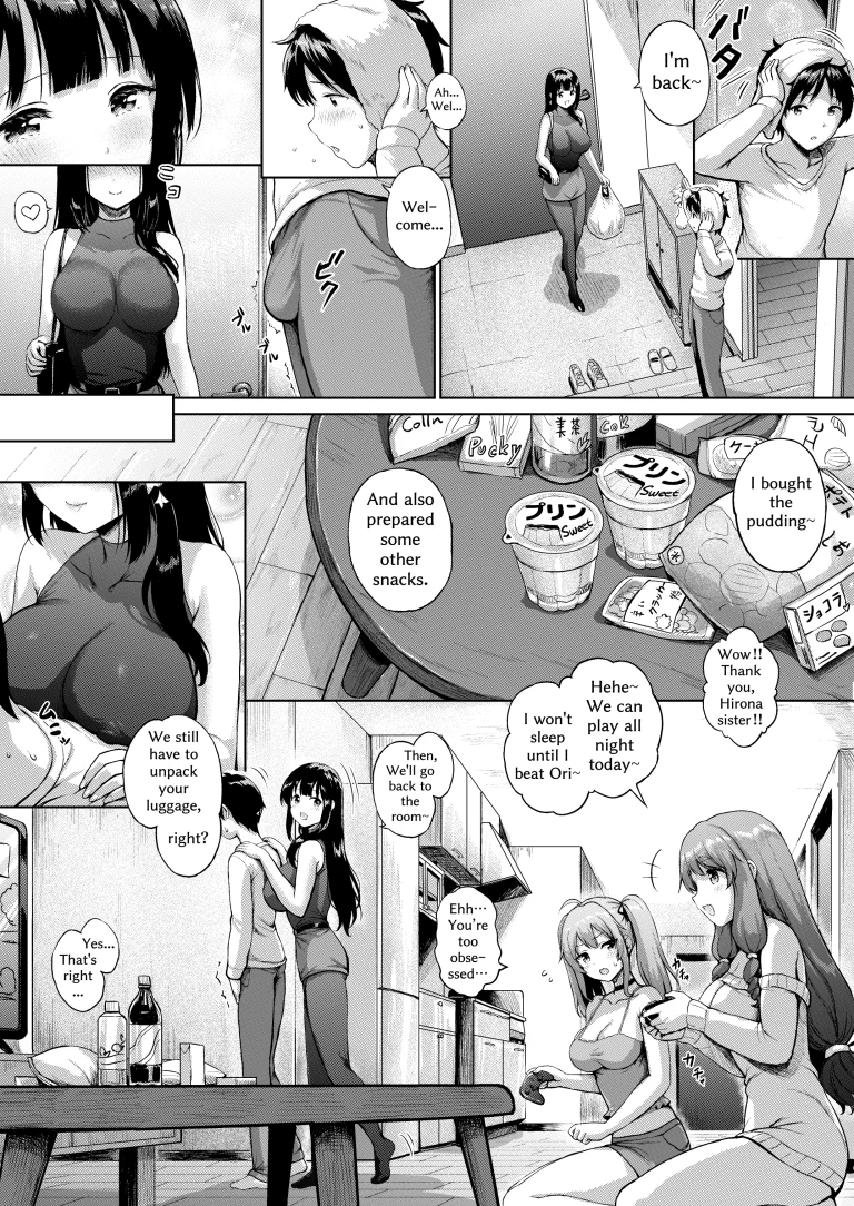 Sanshimai no - Nichijou Seikatsu - 1 Igai na Deai porn comic picture 12