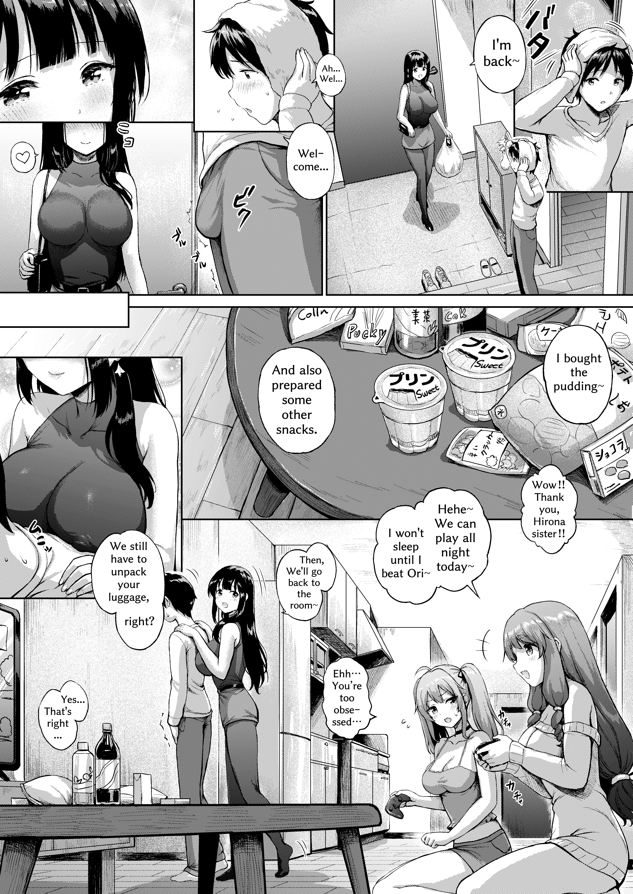 Sanshimai no - Nichijou Seikatsu - 1 Igai na Deai porn comic picture 12