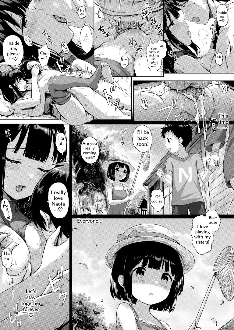 Sanshimai no - Nichijou Seikatsu - 1 Igai na Deai porn comic picture 16