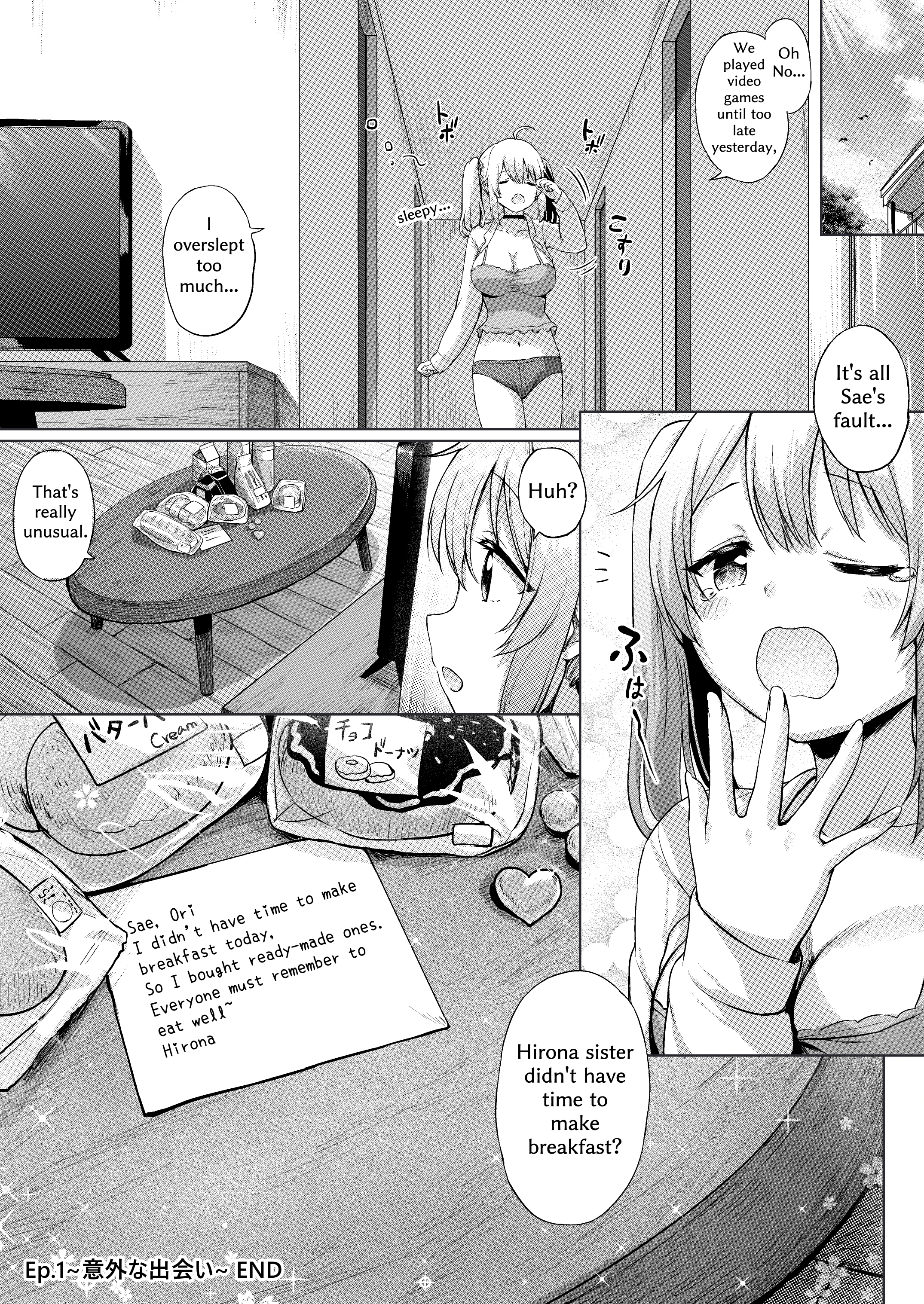 Sanshimai no - Nichijou Seikatsu - 1 Igai na Deai porn comic picture 20