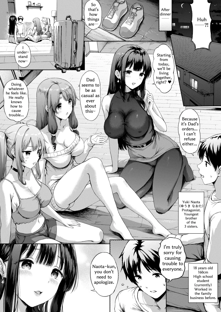 Sanshimai no - Nichijou Seikatsu - 1 Igai na Deai porn comic picture 5