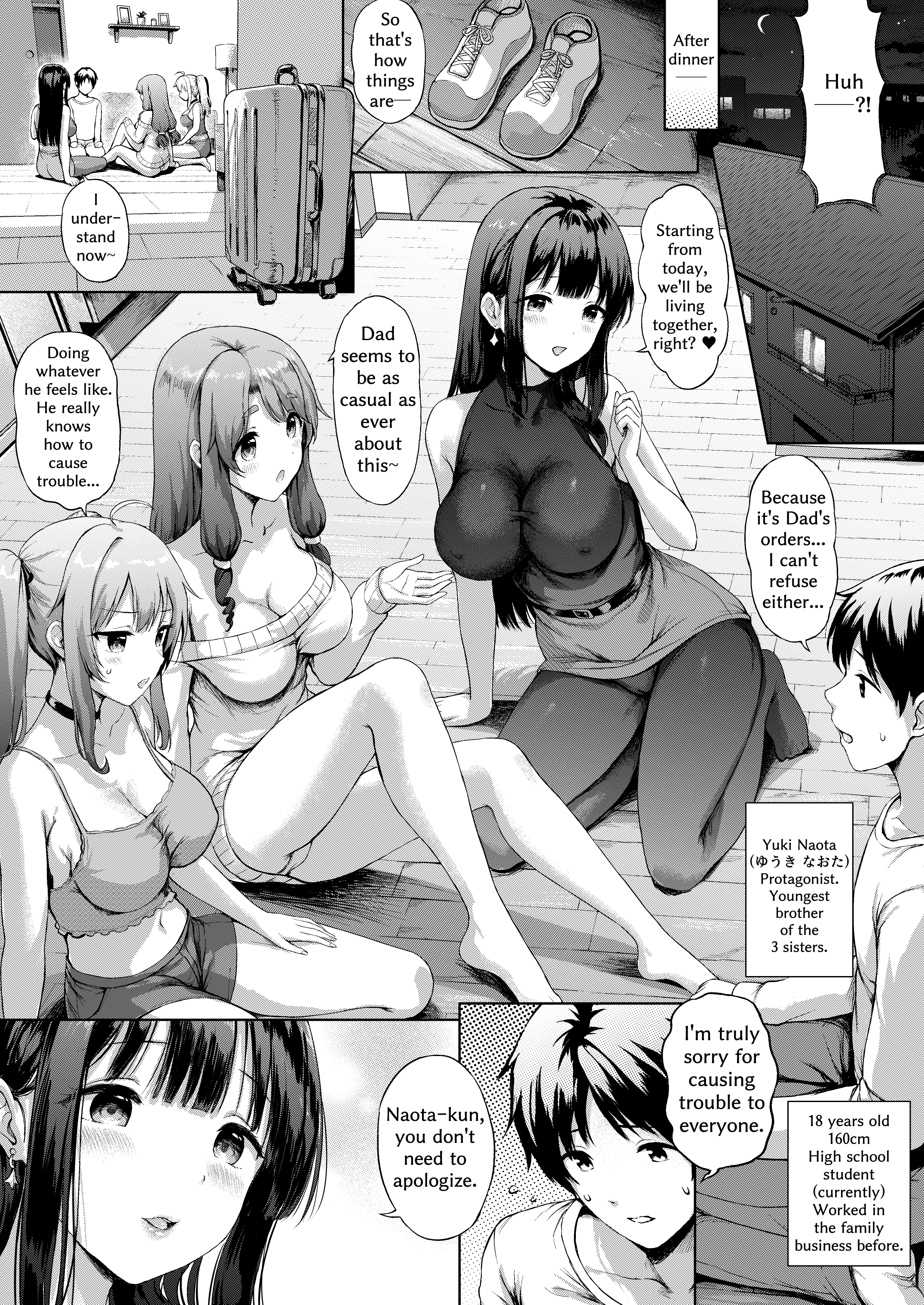 Sanshimai no - Nichijou Seikatsu - 1 Igai na Deai porn comic picture 5