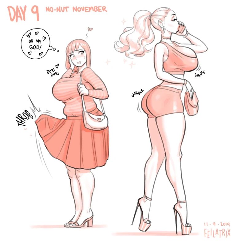 Sarah's No Nut November porn comic picture 10