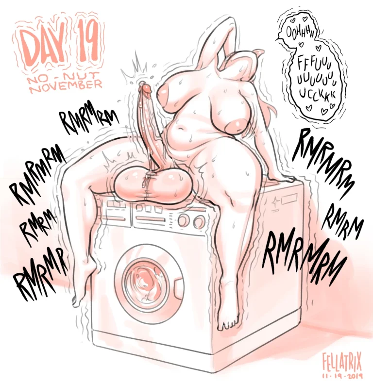 Sarah's No Nut November porn comic picture 22