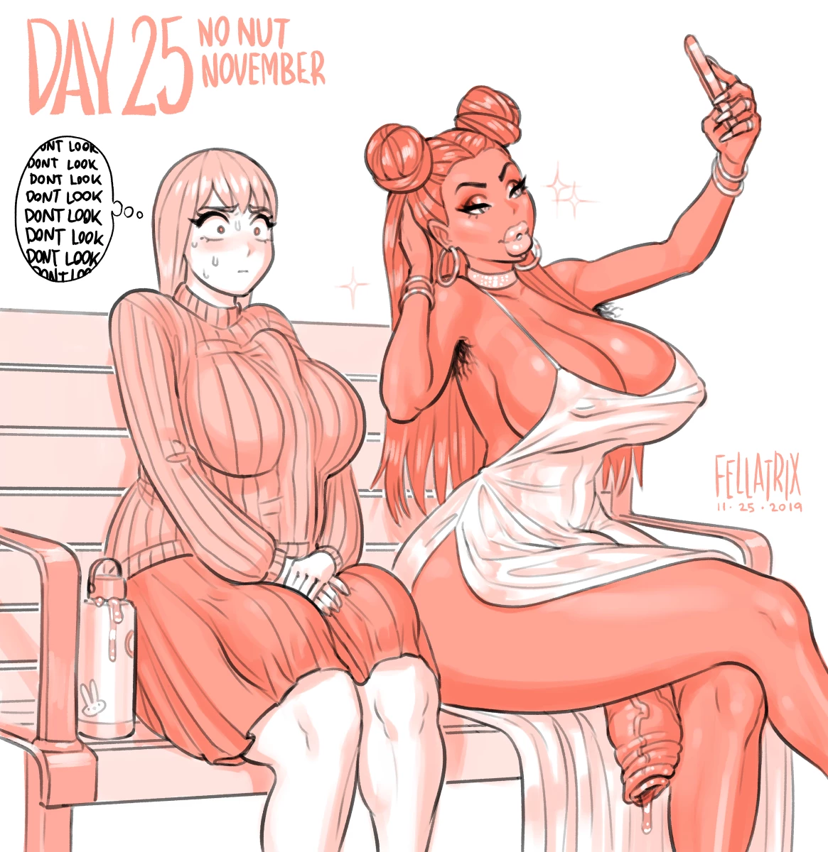 Sarah's No Nut November porn comic picture 28