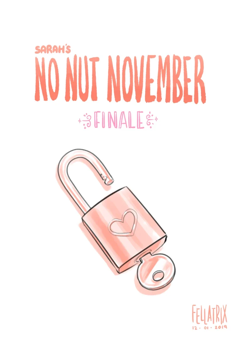 Sarah's No Nut November porn comic picture 34