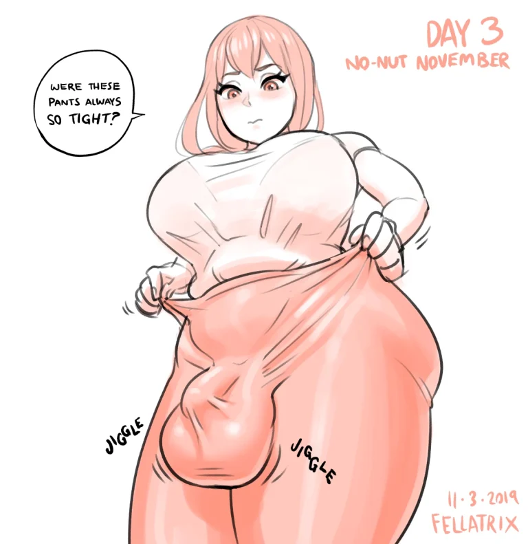 Sarah's No Nut November porn comic picture 4