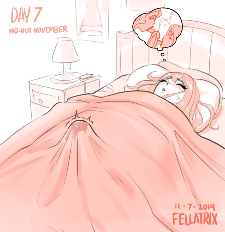 Sarah's No Nut November porn comic picture 8