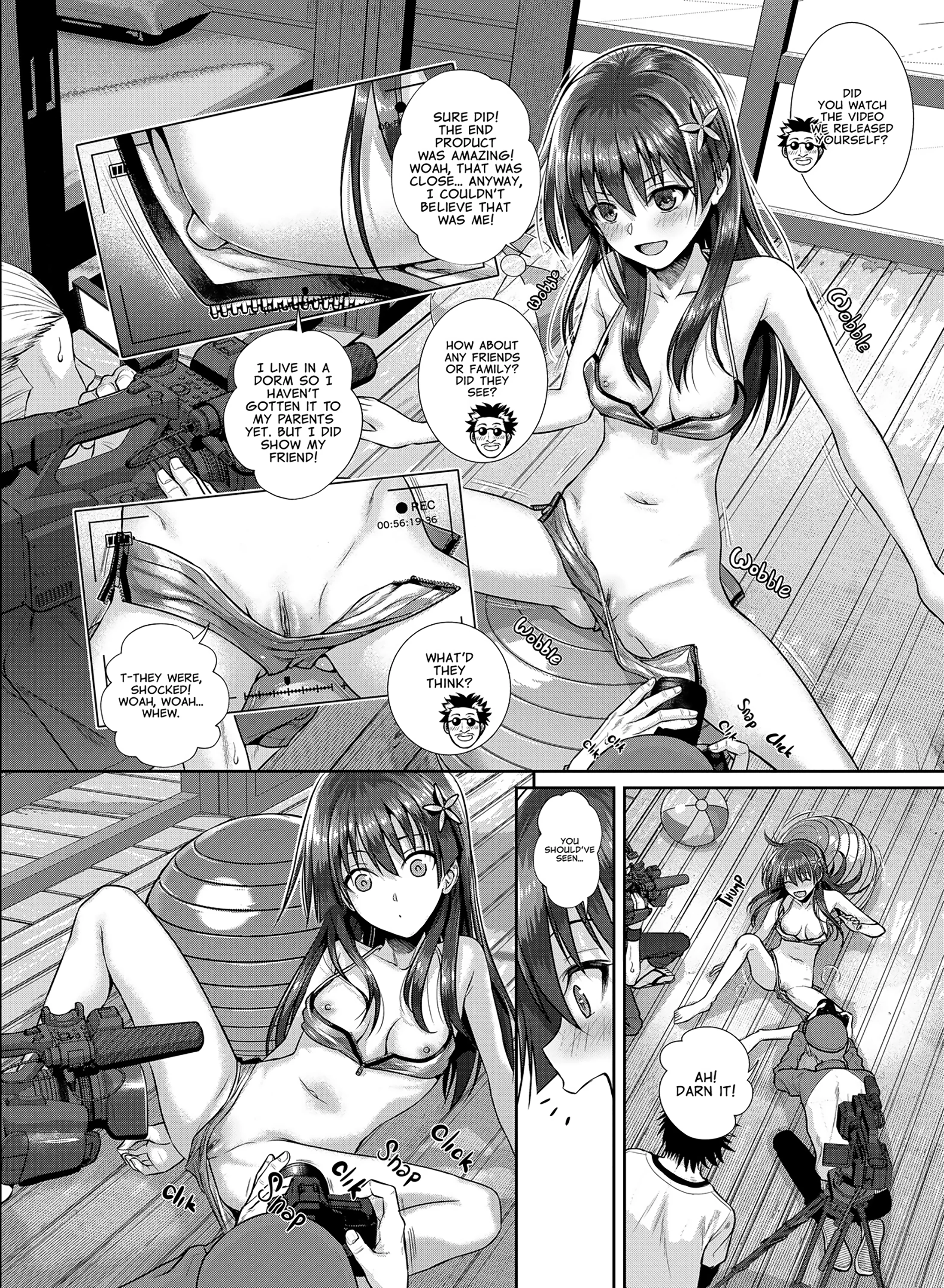 Saten-san, Video in Winter porn comic picture 12