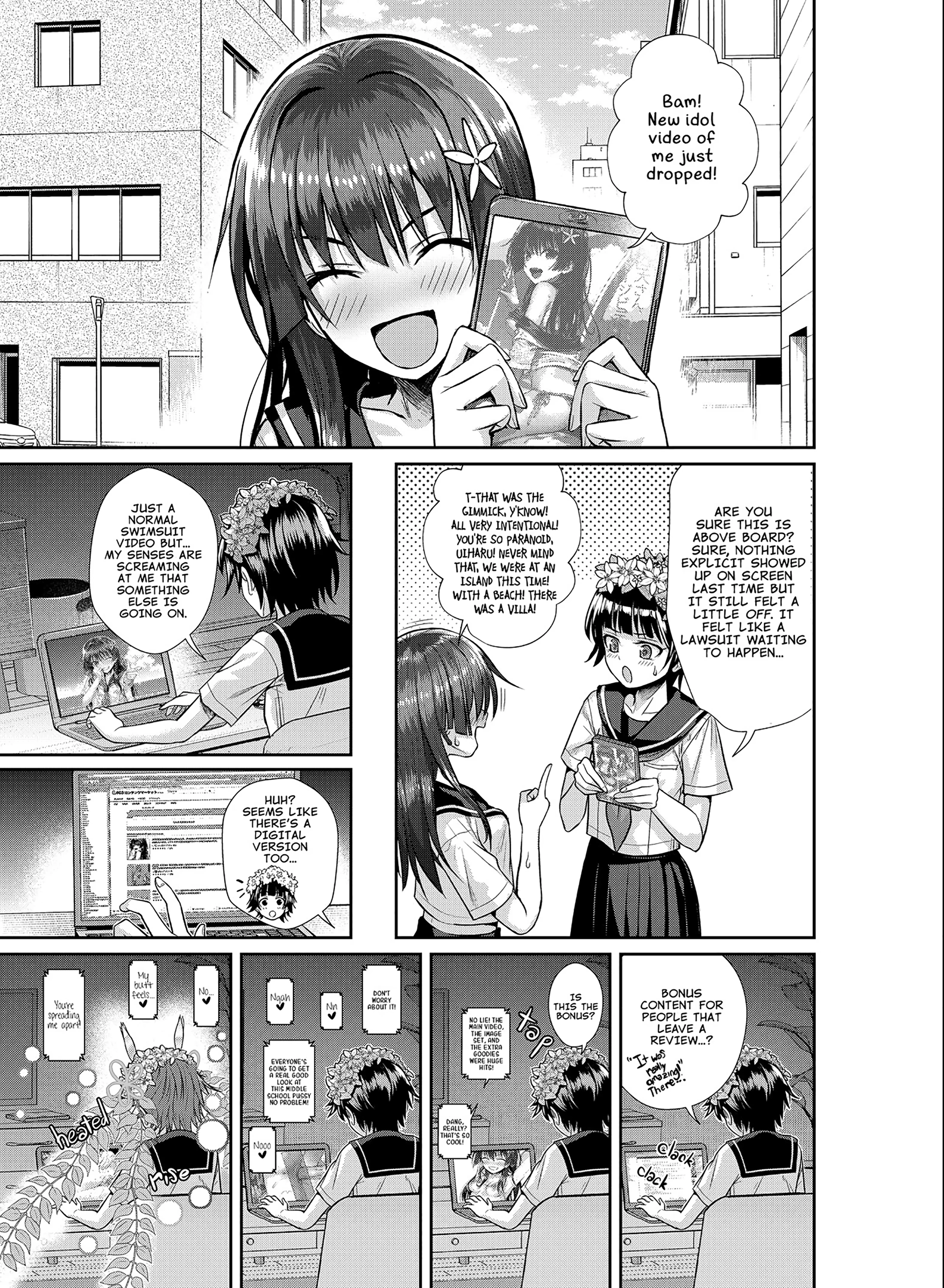 Saten-san, Video in Winter porn comic picture 30