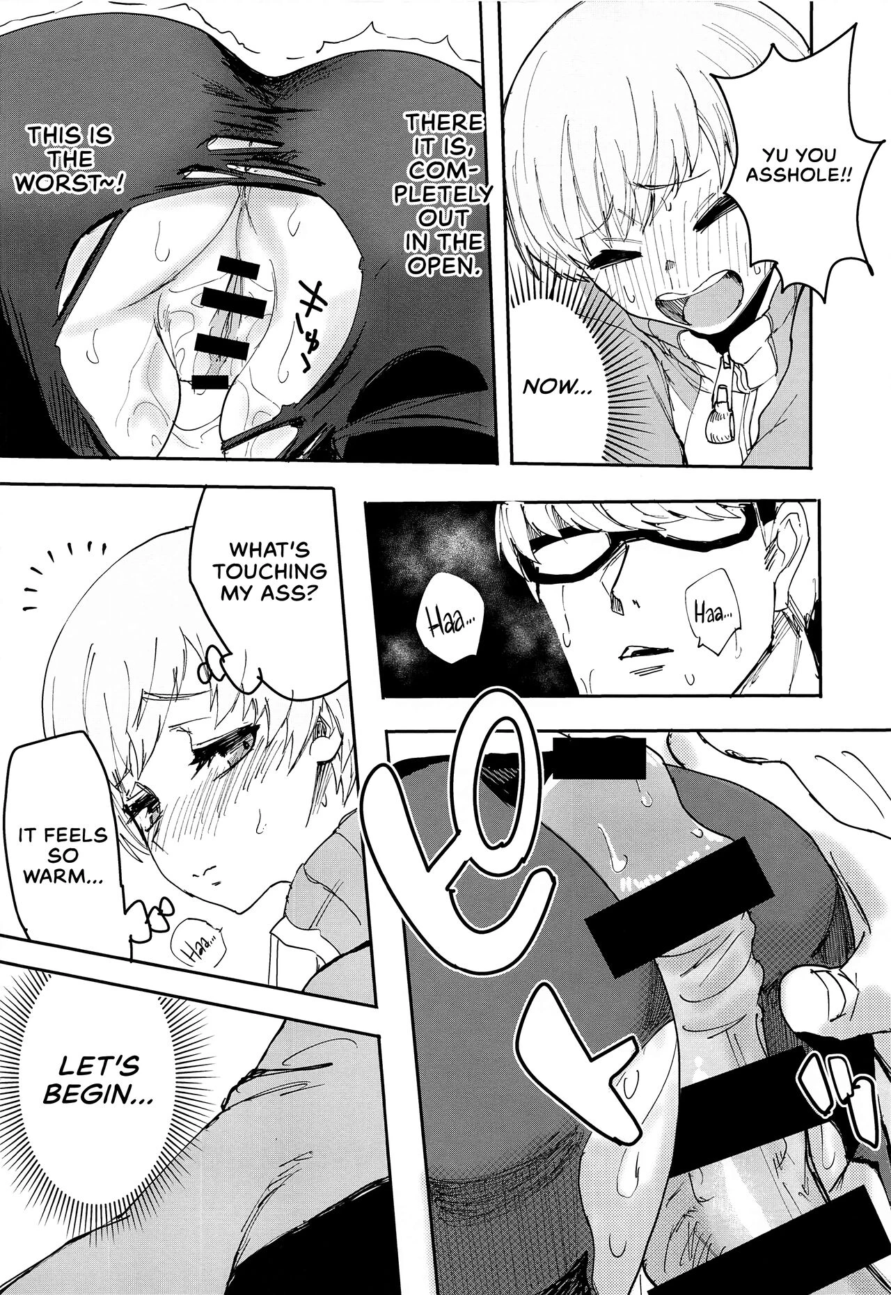 Satonaka Chie's Punishment - Test Study Edition porn comic picture 17
