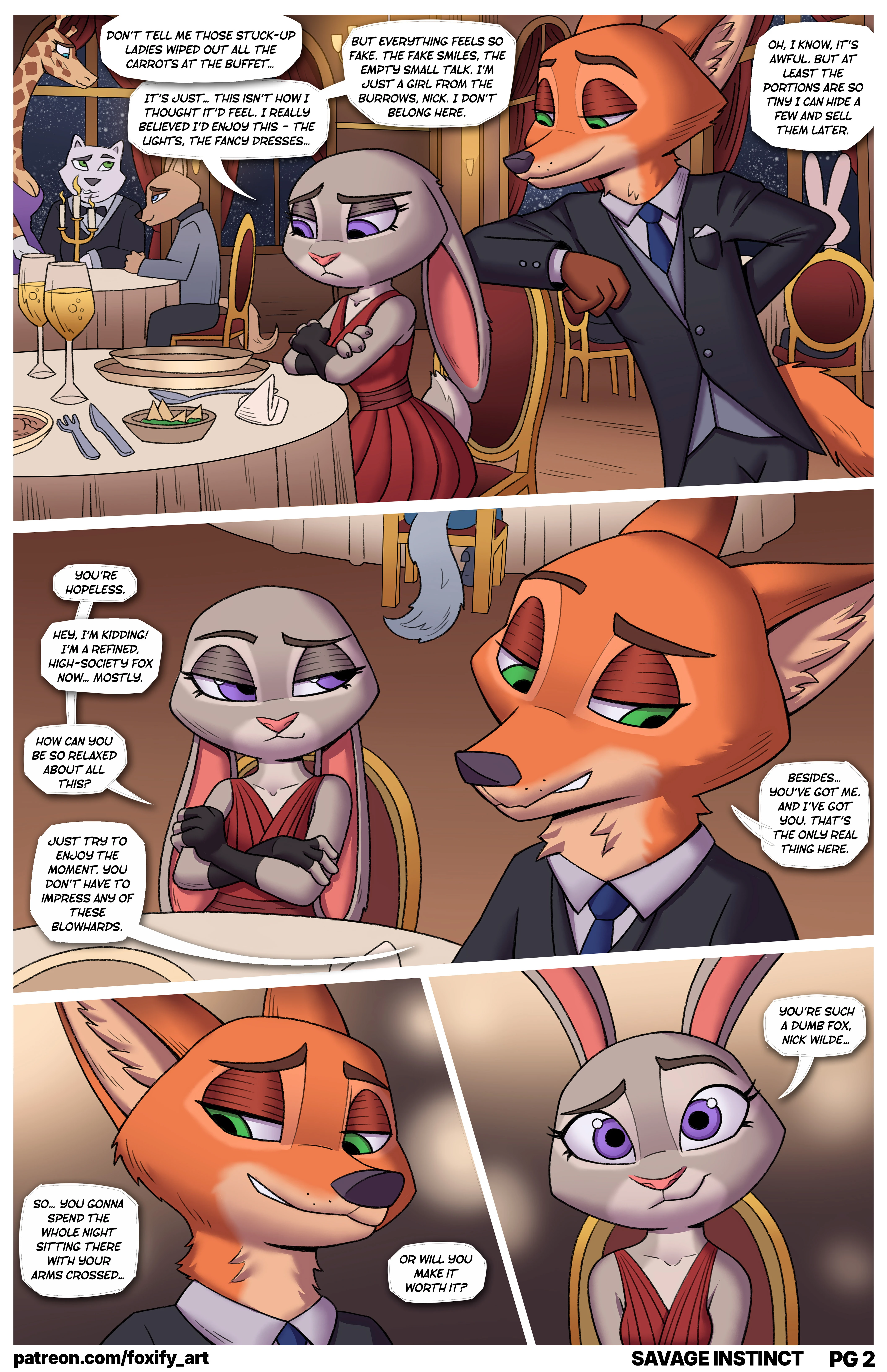 Savage Instinct porn comic picture 4