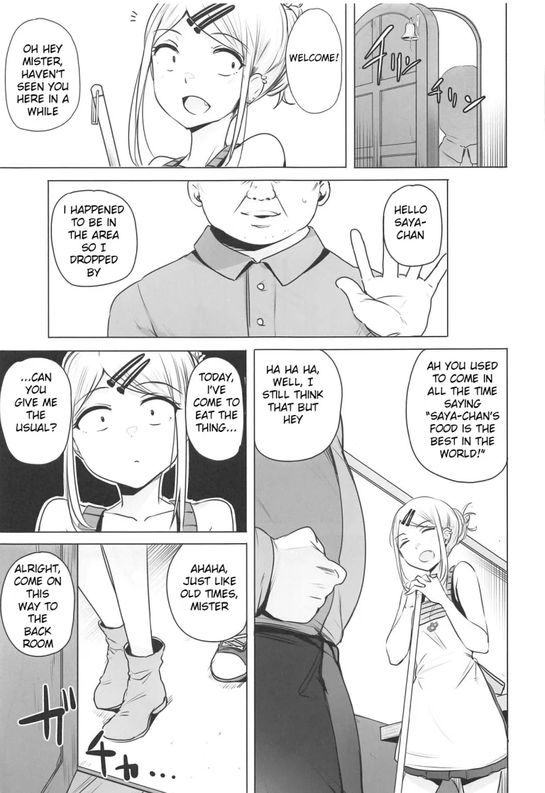 Saya-chan's Tastes the Best porn comic picture 3