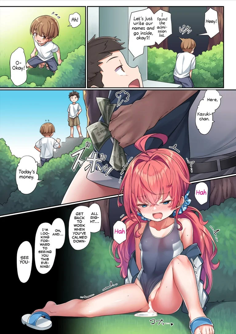 School Swimsuit Kazuki-senpai porn comic picture 13