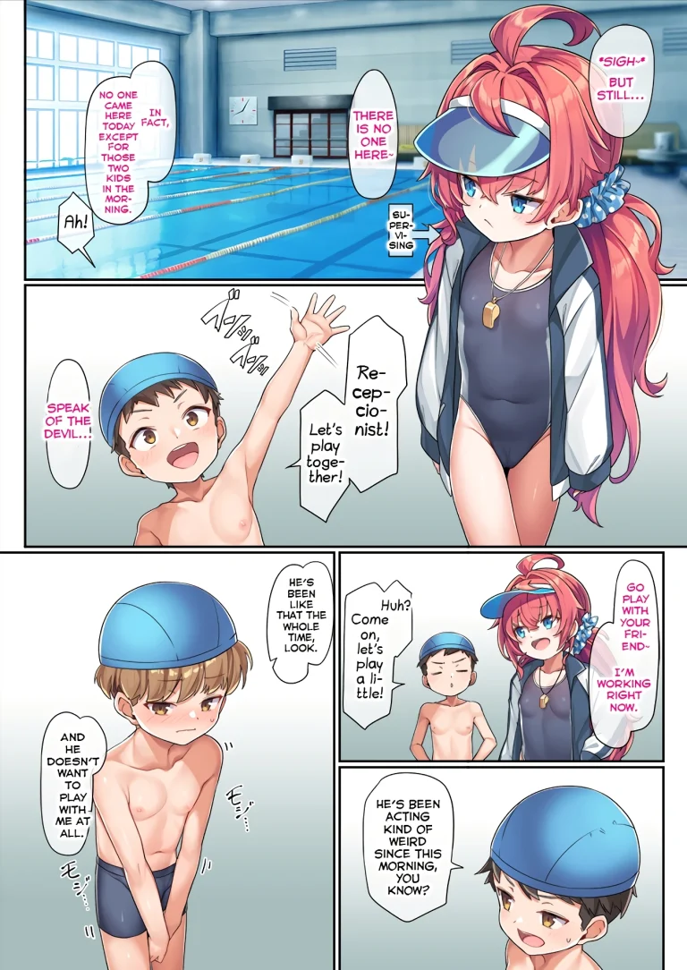 School Swimsuit Kazuki-senpai porn comic picture 26