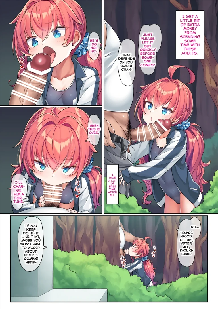 School Swimsuit Kazuki-senpai porn comic picture 3