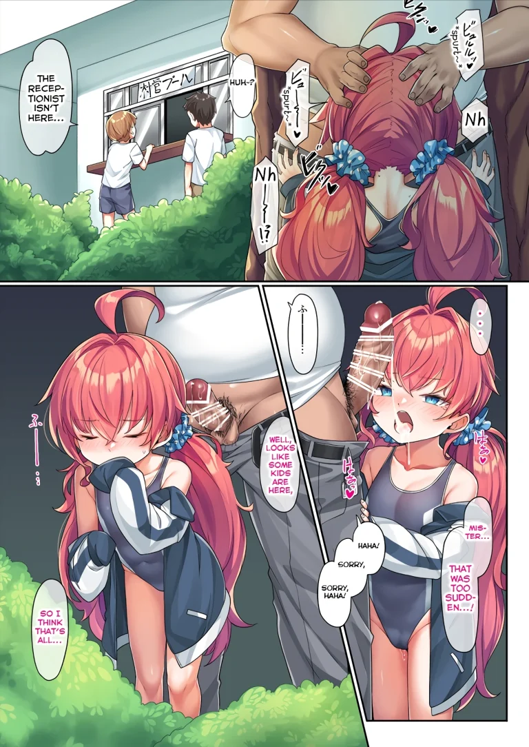 School Swimsuit Kazuki-senpai porn comic picture 5