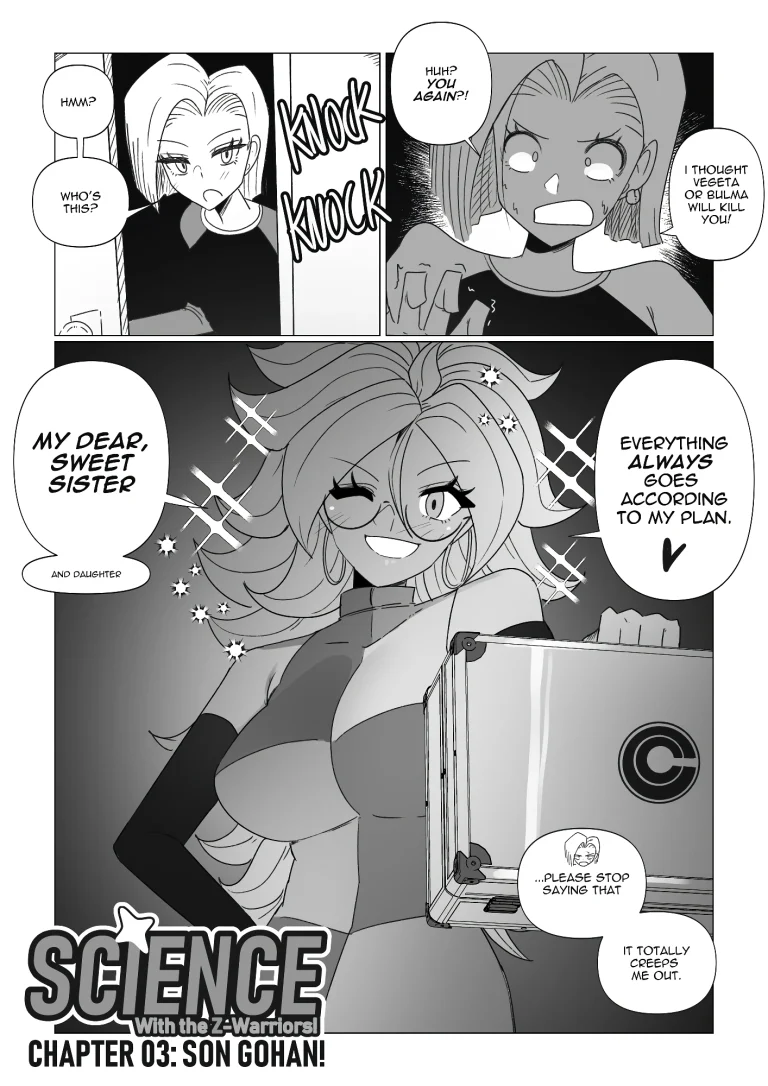 Science with the Z-Warriors! 3 porn comic picture 1