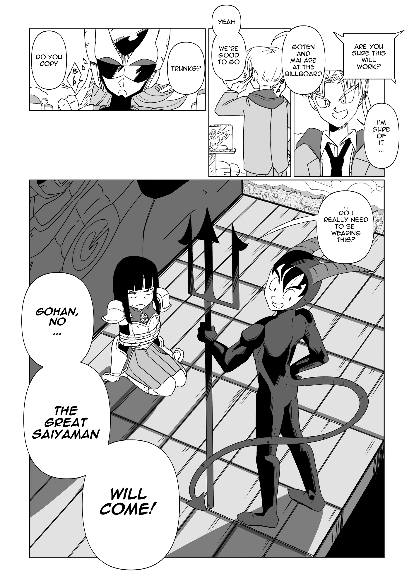 Science with the Z-Warriors! 3 porn comic picture 5