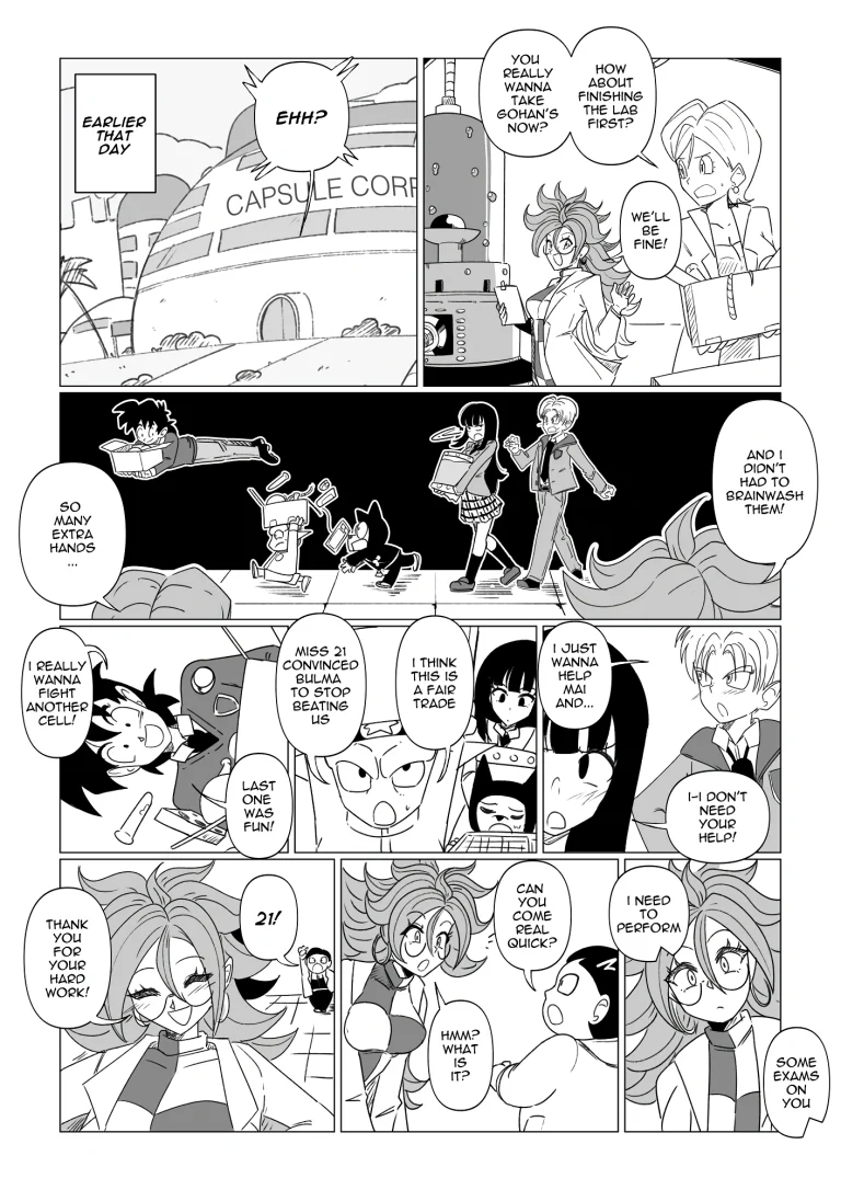 Science with the Z-Warriors! 3 porn comic picture 6