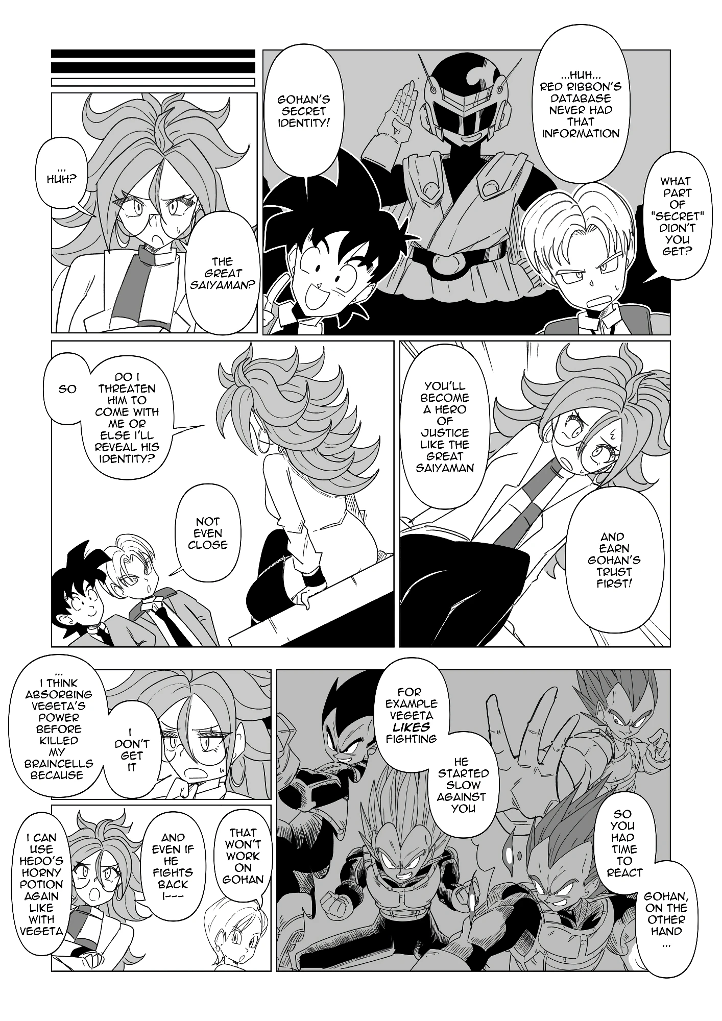 Science with the Z-Warriors! 3 porn comic picture 8