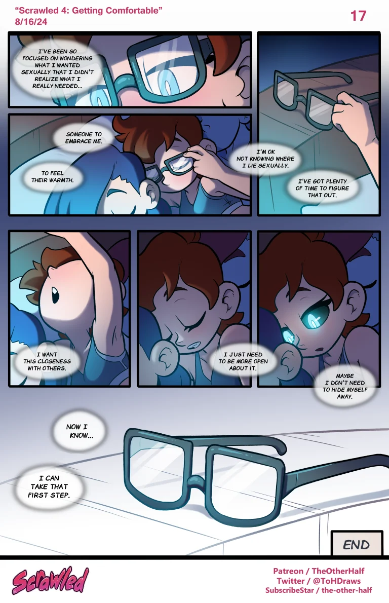 Scrawled 4: Getting Comfortable porn comic picture 17