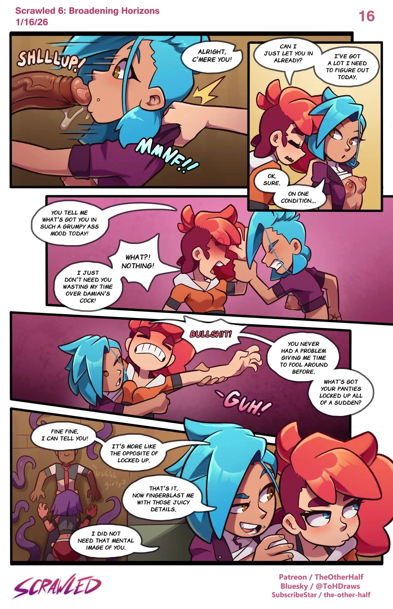 Scrawled 6: Broadening Horizons porn comic picture 17