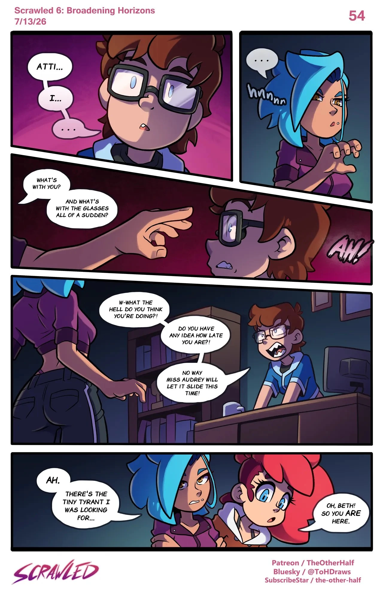Scrawled 6: Broadening Horizons porn comic picture 35