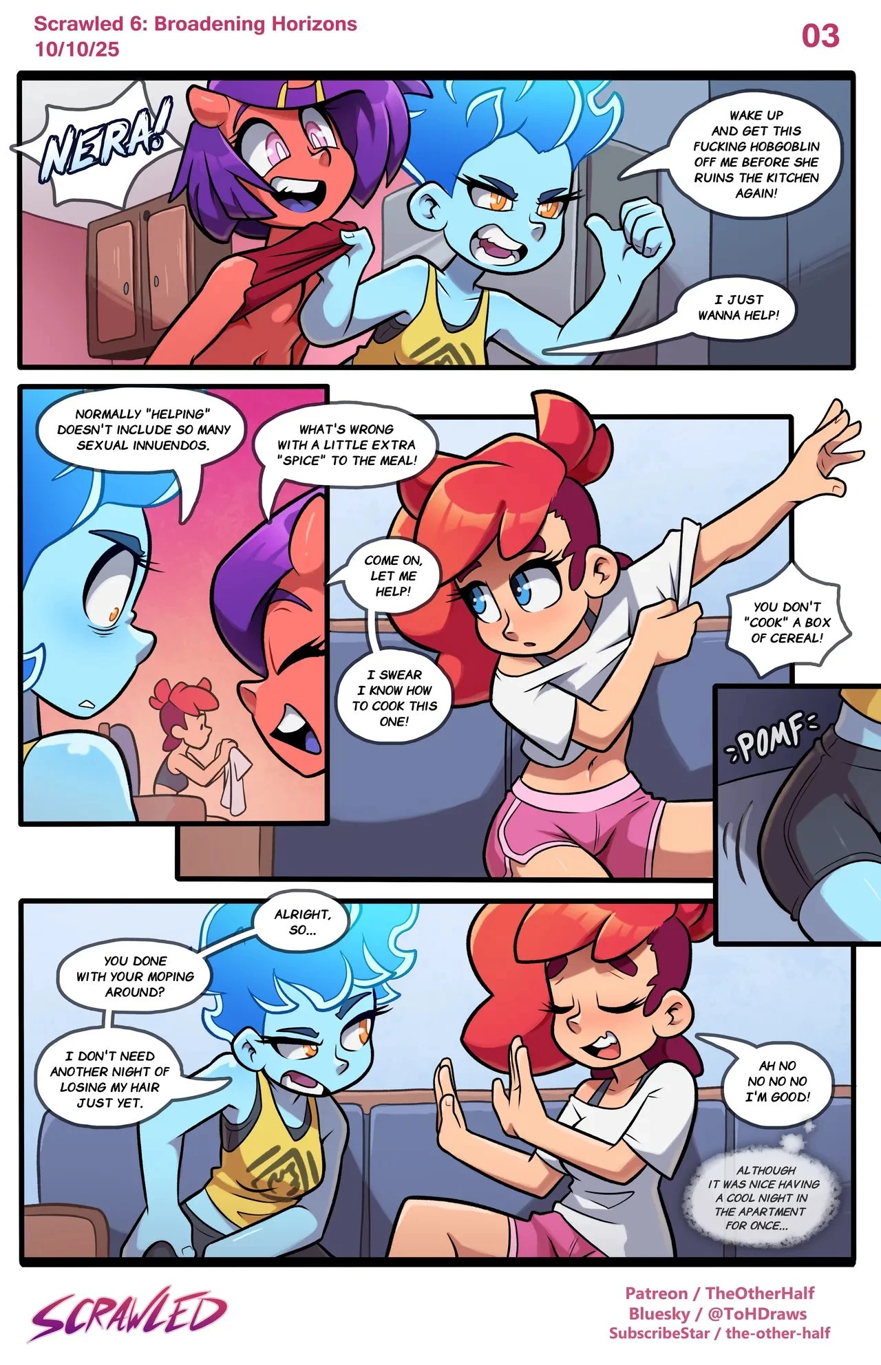 Scrawled 6: Broadening Horizons porn comic picture 4