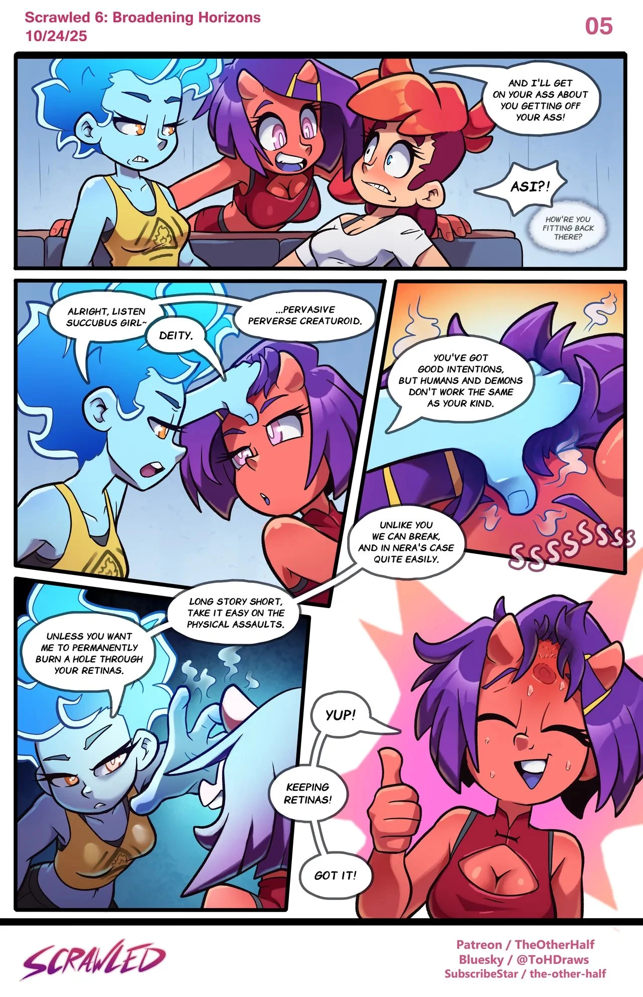 Scrawled 6: Broadening Horizons porn comic picture 6