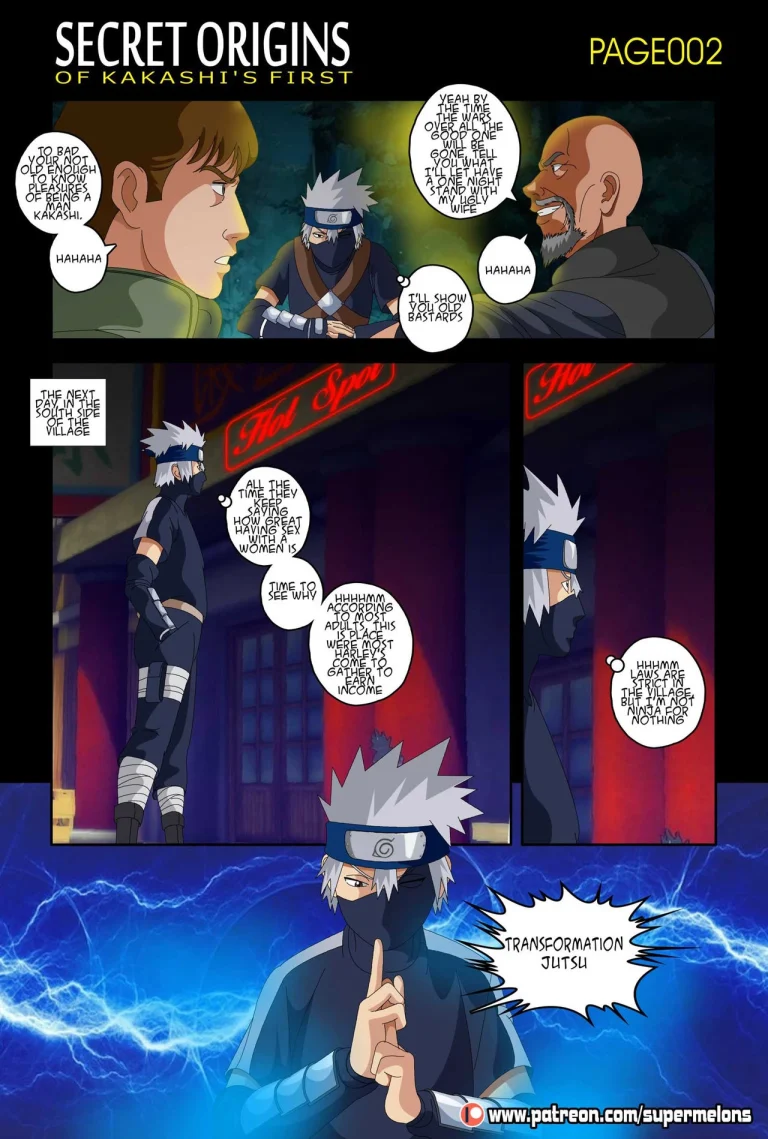 Secret Origins of Kakashi's First porn comic picture 3