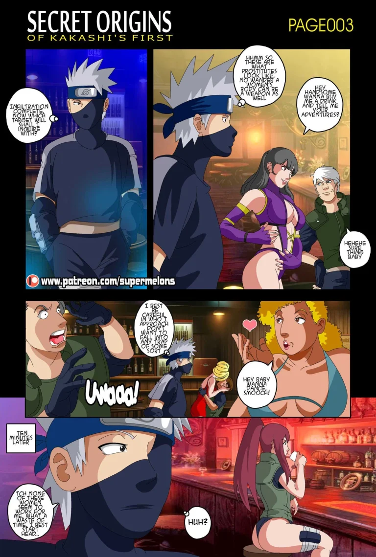 Secret Origins of Kakashi's First porn comic picture 4