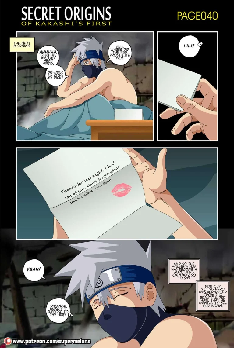 Secret Origins of Kakashi's First porn comic picture 41