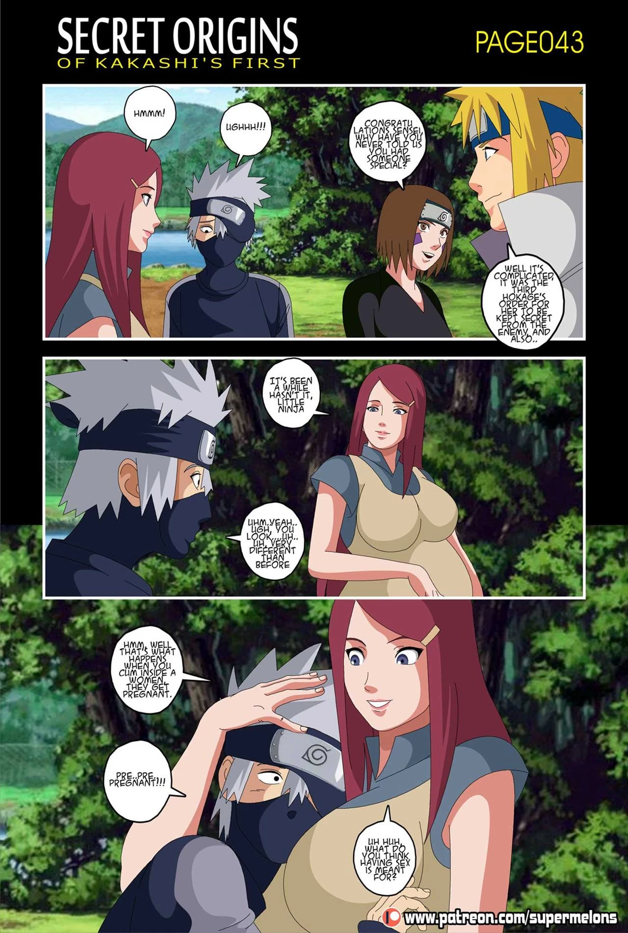 Secret Origins of Kakashi's First porn comic picture 44