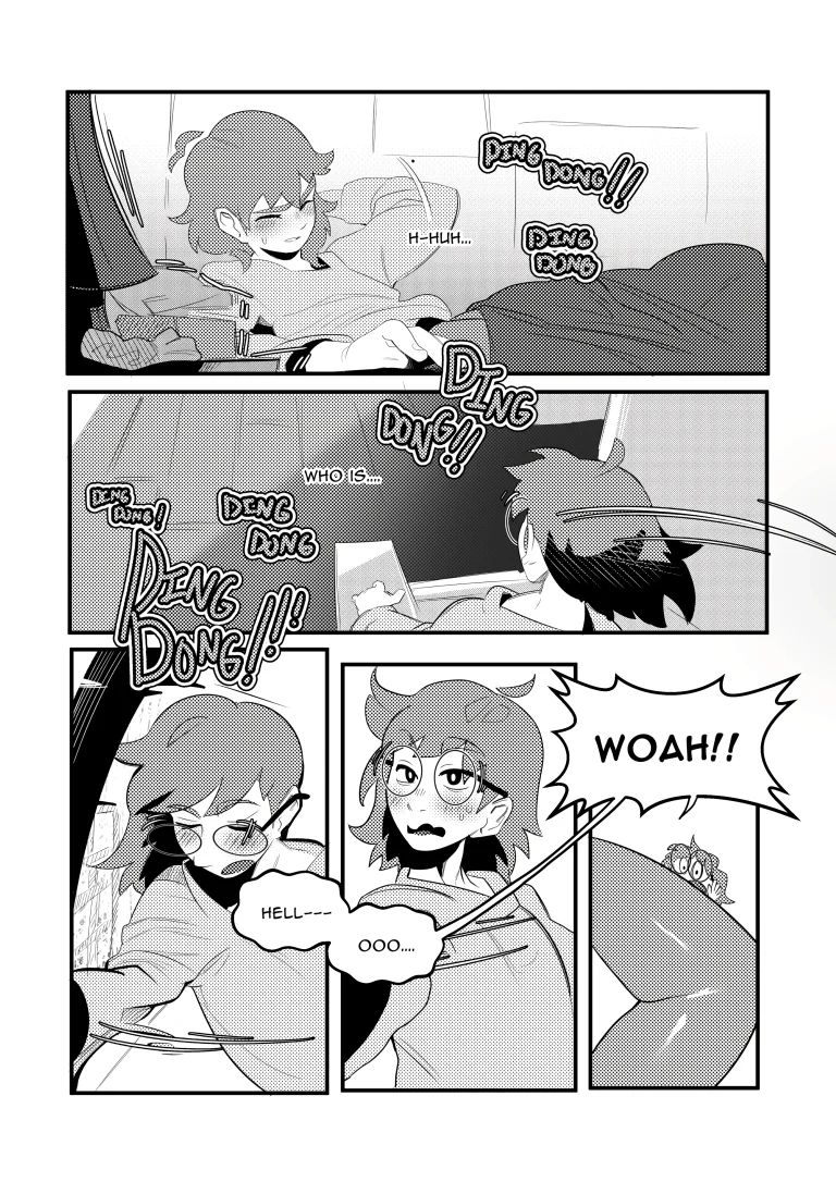 Senpai's Super-Duper Endurance Test porn comic picture 1