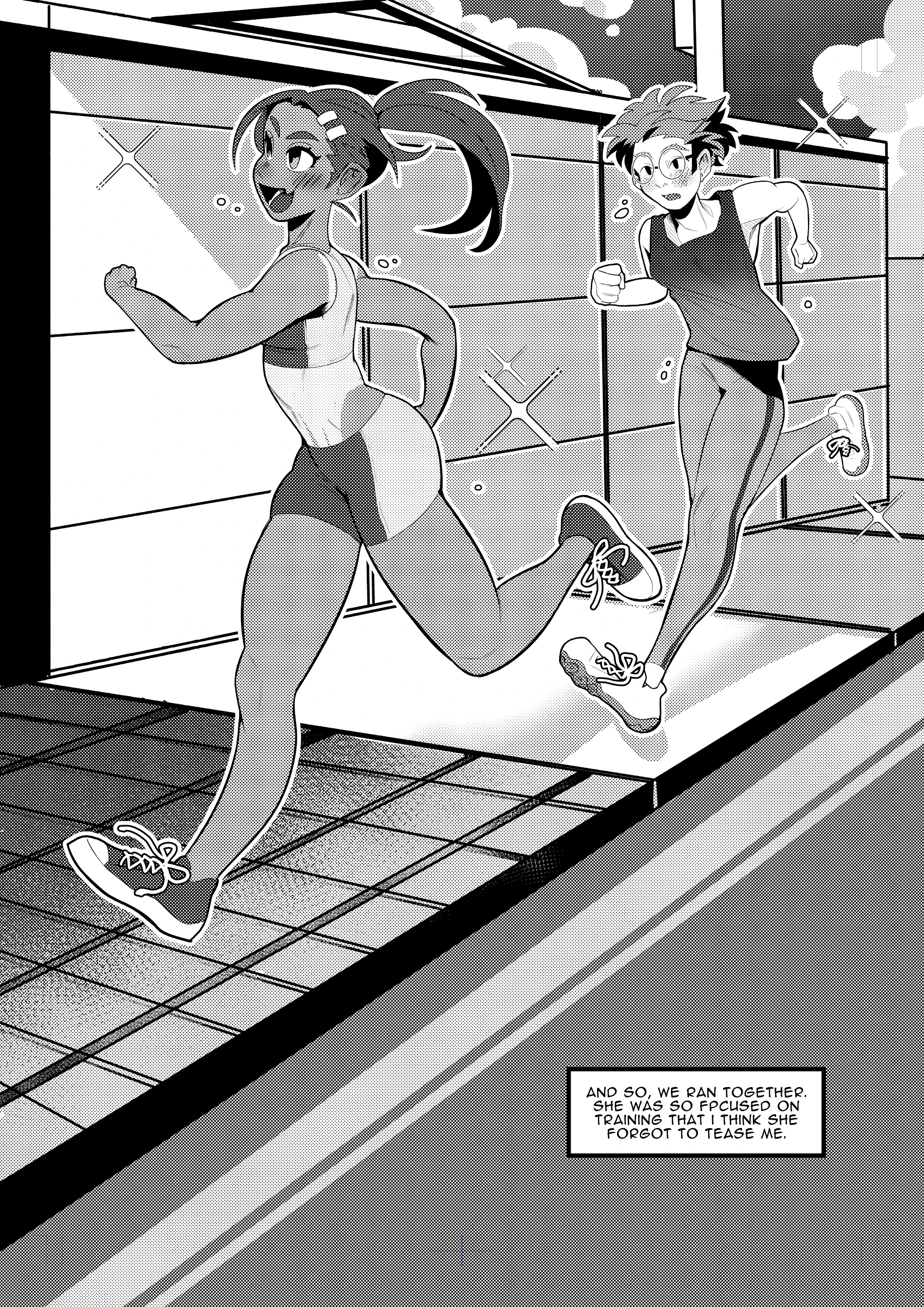 Senpai's Super-Duper Endurance Test porn comic picture 4