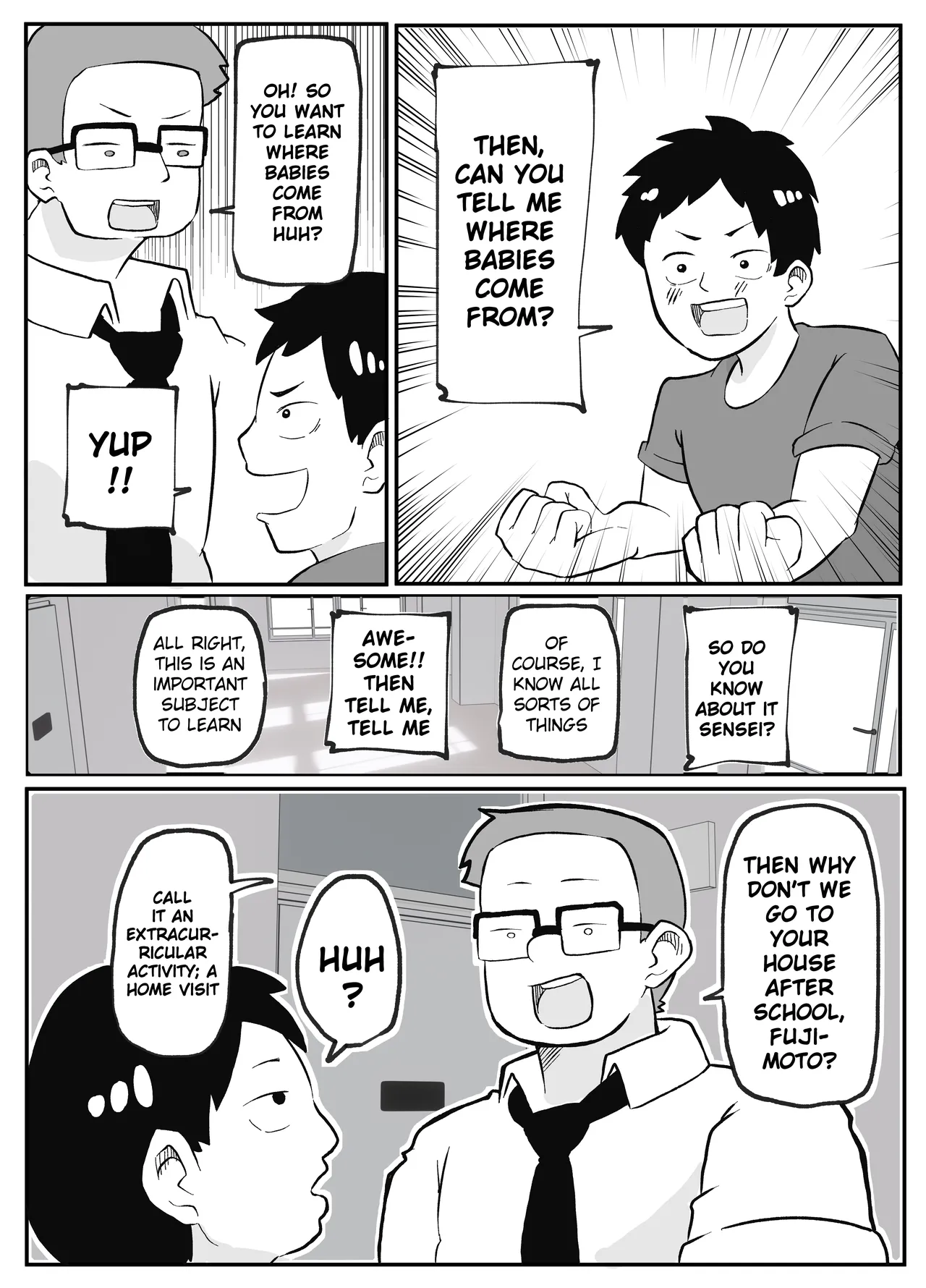 Sensei's Extra Lessons ~How Babies are Made~ porn comic picture 3