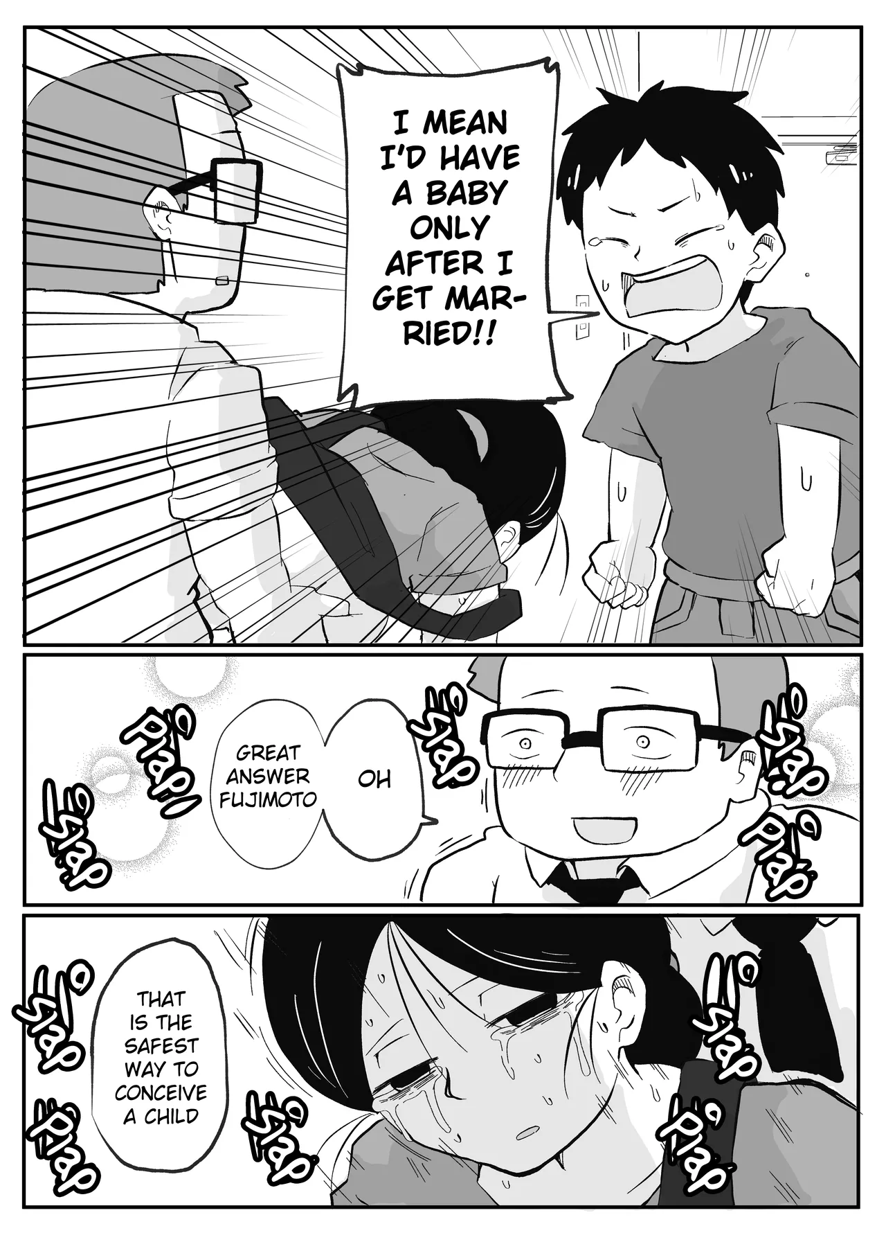 Sensei's Extra Lessons ~How Babies are Made~ porn comic picture 37