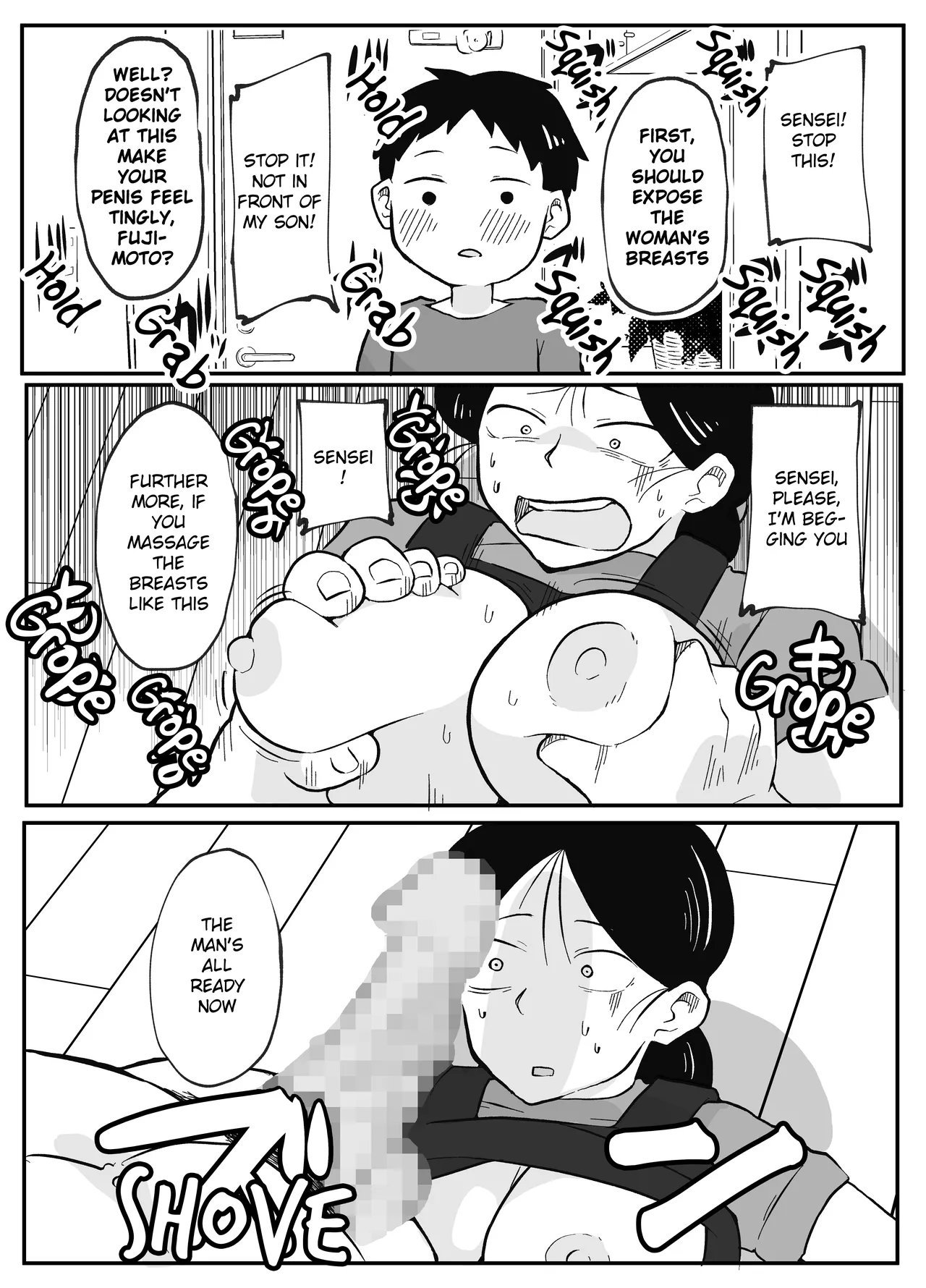 Sensei's Extra Lessons ~How Babies are Made~ porn comic picture 9
