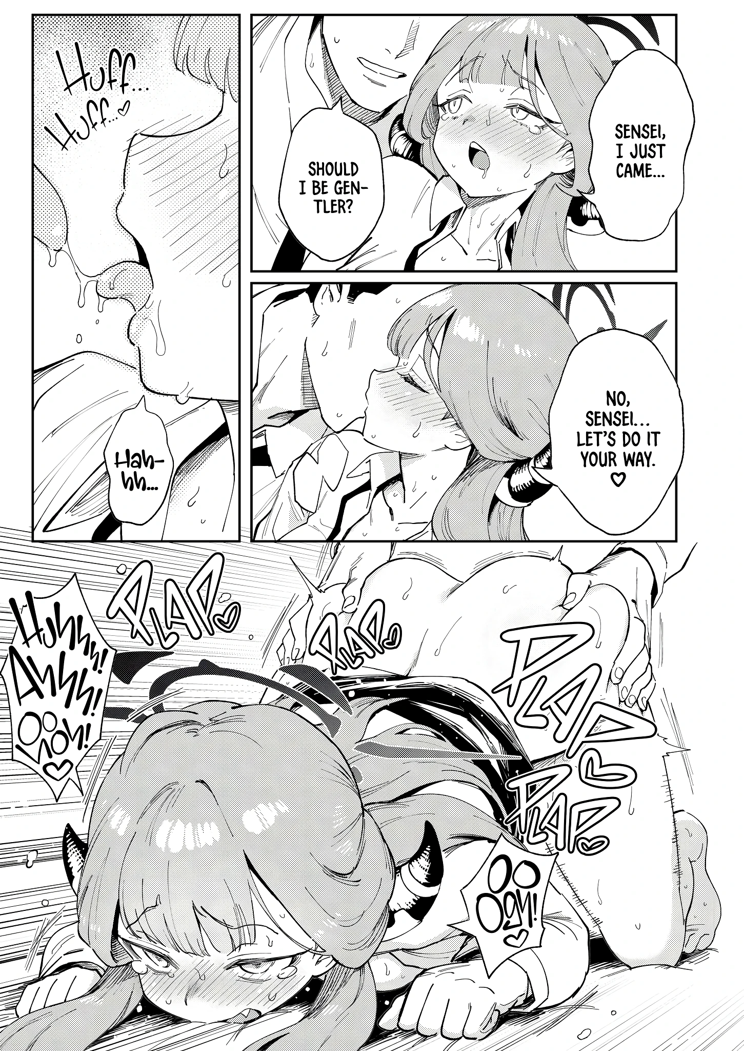 Sensei's Office After Hours porn comic picture 20