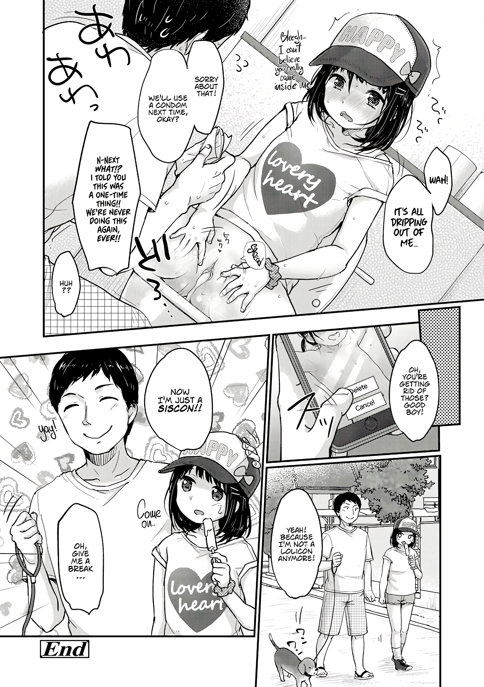 Settle down, dick! porn comic picture 18