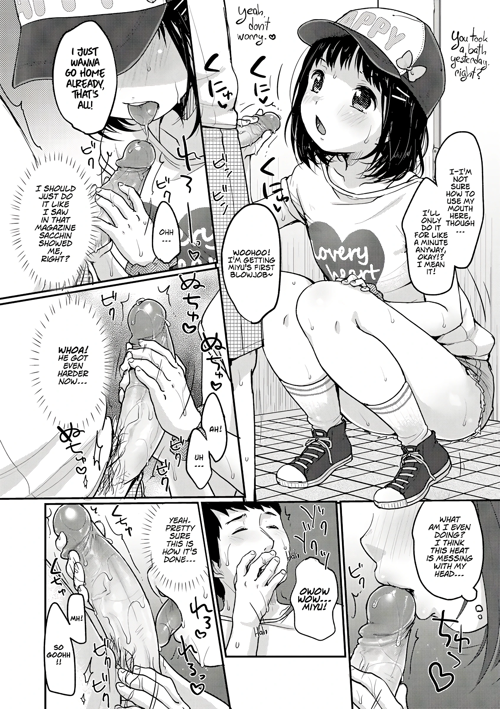 Settle down, dick! porn comic picture 6