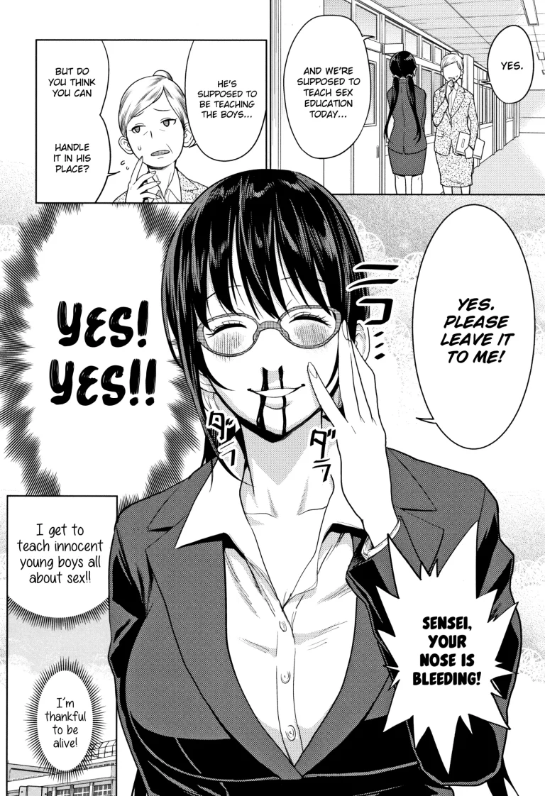 Sex Education That Went Too Far porn comic picture 4