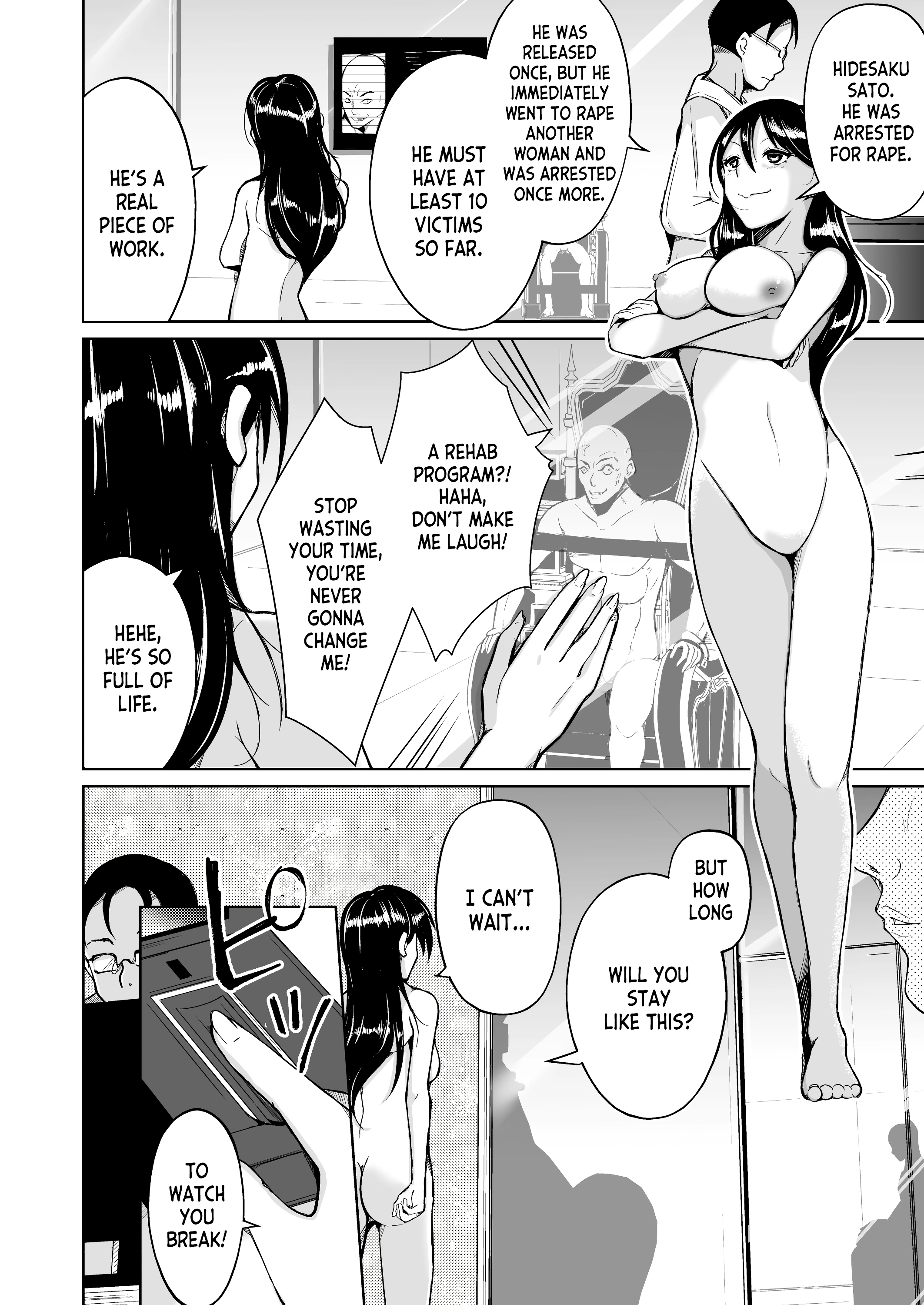 Sex Offender Transformation Correctional Facility porn comic picture 3