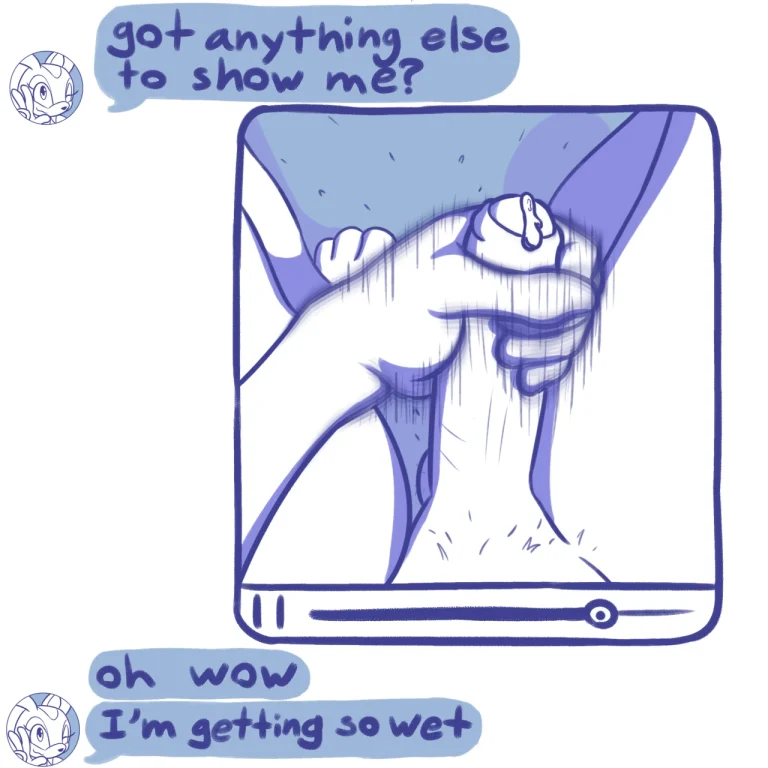 Sexting Cream porn comic picture 17